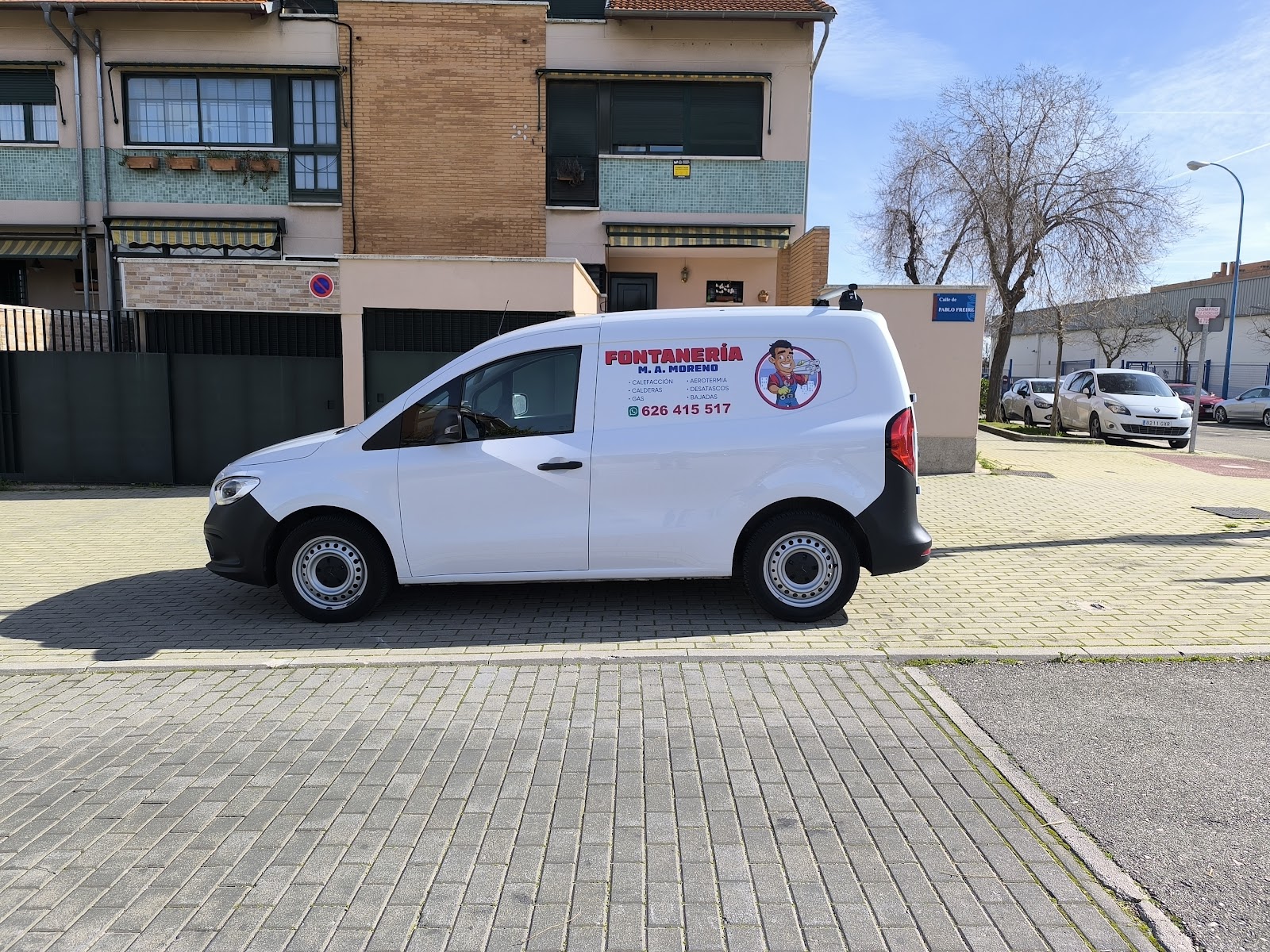 M.A.Moreno Fontanería, trabajo de fontanería en Leganés